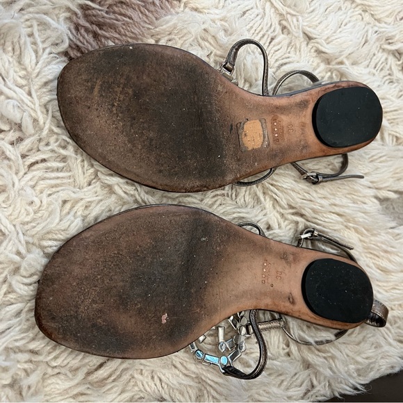 Gucci crystal sandals - Picture 3 of 5